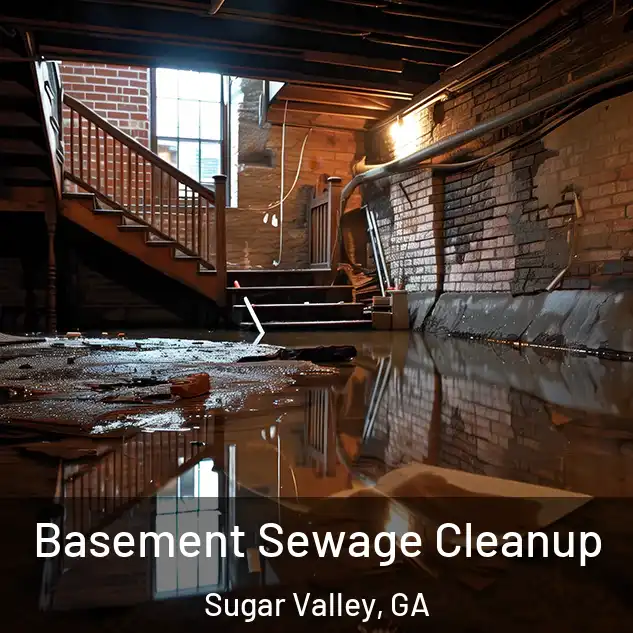  Basement Sewage Cleanup Sugar Valley, GA