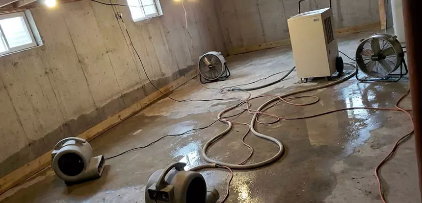 Large-Scale Water Damage Cleanup in Sugar Valley